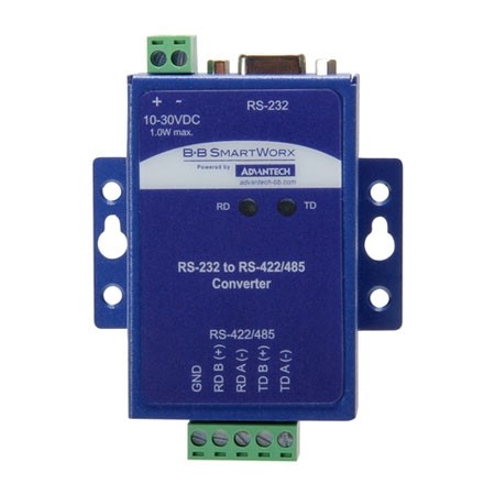 Serial Converter, RS-232 DB9 F to RS-422/485 TB