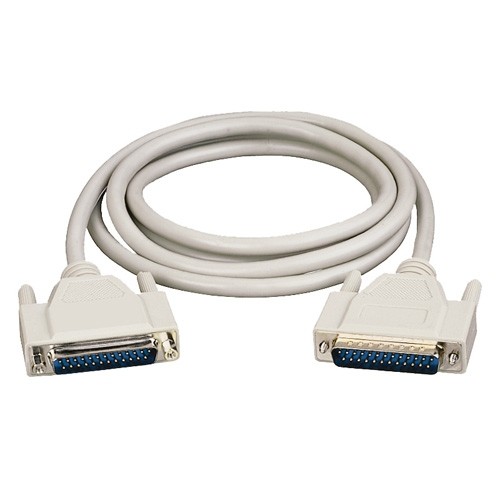 Serial Cable, DB25 M to DB25 M, 1.8 m / 6 ft