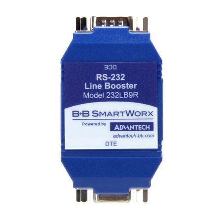 Serial Repeater, RS-232 DB9 M/F, 8 lines
