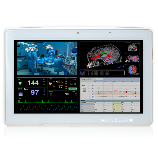 18.5” Medical Panel PC with 7th Generation Intel® mobile ULT Core™ i5/Celeron® processor