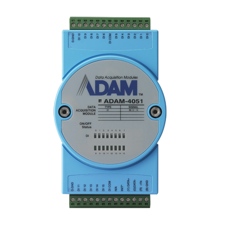 16DI Modbus RS-485 Remote I/O