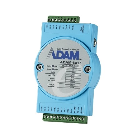 8AI/2DO IoT Modbus/SNMP/MQTT Ethernet Remote I/O