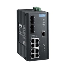 8G+4SFP Port Gigabit Unmanaged Redundant Industrial PoE Switch