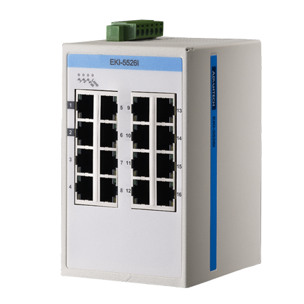 16FE Unmanaged Ethernet Switch, ATEX/C1D2/IECEx,