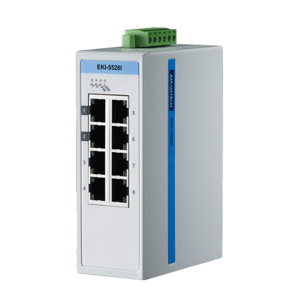 8FE Unmanaged Ethernet Switch, ATEX/C1D2/IECEx