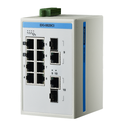 8FE+2G Combo Unmanaged Ethernet Switch, ATEX/C1D2/IECEx