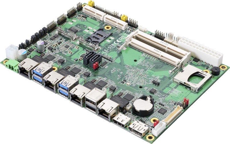  5.25" Embedded SBC with Intel® Apollo Lake Series Processor N3350/N4200