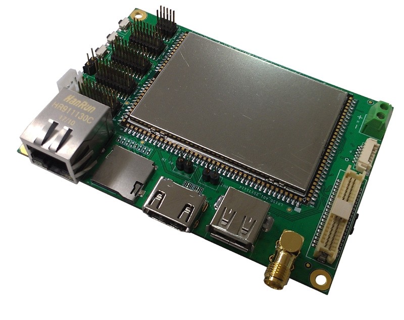 Pico-ITX motherboard with Rockchip RK3128 Quad-core Cortex-A7