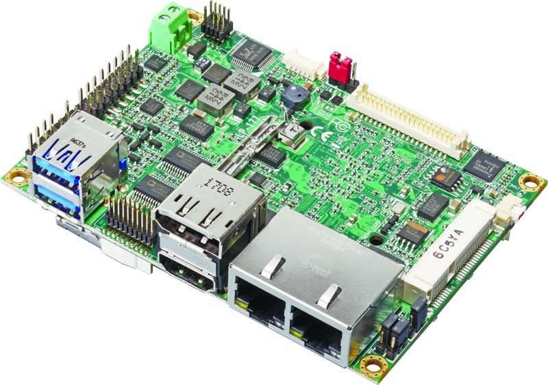 Pico-ITX motherboard with Intel® Apollo Series Processor N3350/N4200/x7-E3950