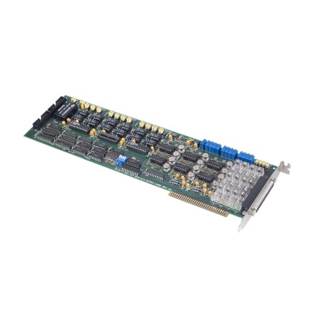  12-bit, 12-ch Analog Output ISA Card with 32-ch Digital I/O