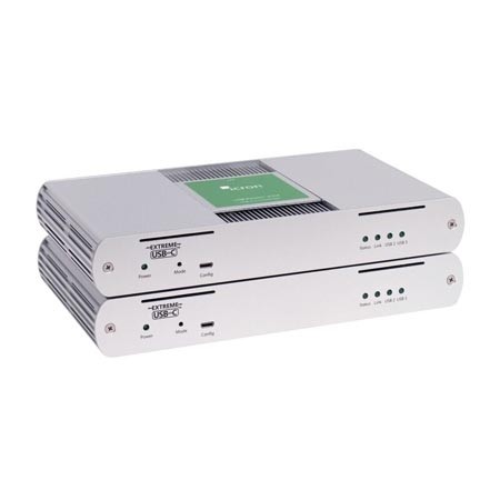 USB Extender, 4 Port, USB 3.1 over CAT 6a, 100m, US Power Supply