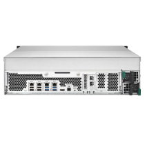 16-bay 12Gbps SAS-enabled high-performance NAS/iSCSI/IP-SAN unified storage with dual built-in 10GbE ports