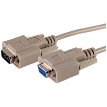  Serial Cable, RS-232 DB9 M to DB9 F, 1.8 m / 6 ft