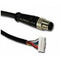 M12 Wiring Harness Cable, 8 pin,