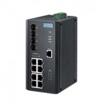 8G+4SFP Port Gigabit Unmanaged Redundant Industrial PoE Switch