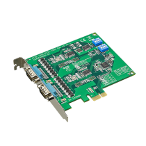 2-port RS-232 PCIe Communication Card w/Surge & Isolation