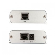 USB Extender, 1 Port, USB 2.0 over CAT 5e, 100m, US Power Supply