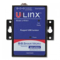 USB 2.0 4 kV Isolator, 1 Port, 12 Mbps Full Speed, Ind., AC Adapter