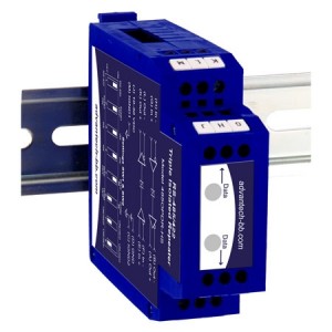 Serial Repeater, RS-422/485 TB, Isolated, Ind. DIN, High Speed