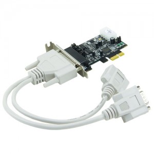 Serial Card, PCI Express Low Profile, RS-232 DB9