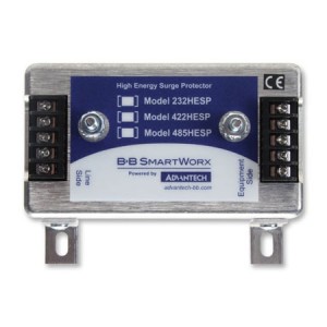 Serial Surge Protector, RS-485 Data Line, 3 Stage