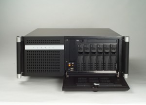4U Rackmount Chassis with 6 Hot-Swap