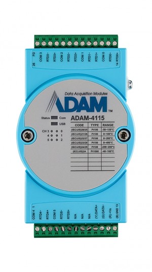 6RTD Robust Modbus RS-485 Remote I/O