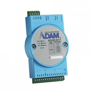 8AI IoT Modbus/SNMP/MQTT 2Ports Ethernet Remote I/O