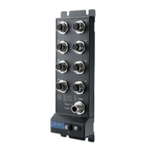 8 Port M12 Unmanaged Industrial Ethernet Switch, IP67 Rating