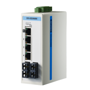 4FE+2FE SC Multi-mode Unmanaged Ethernet Switch, ATEX/C1D2/IECEx