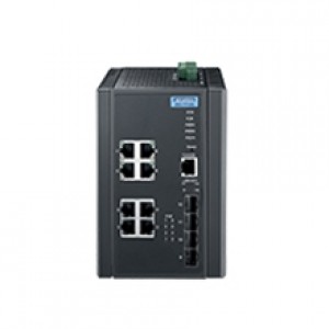 6G PoE + 2G Mega PoE + 4G SFP Port Gigabit Managed Redundant Industrial Mega PoE Switch