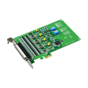4-port RS-232/422/485 PCIe Communication Card w/Surge & Isolation
