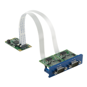Isolated RS-232, 2-Ports, DB9, PCIe I/F