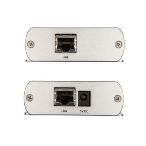 USB Extender, 1 Port, USB 2.0 over CAT 5e, 100m, US Power Supply
