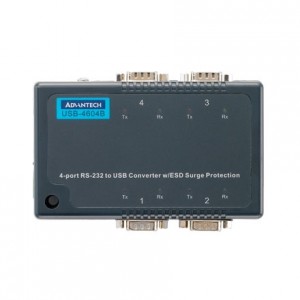 4-port RS-232 Serial to USB Converter