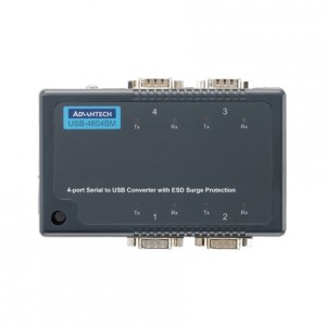 4-port RS-232/422/485 Serial to USB Converter